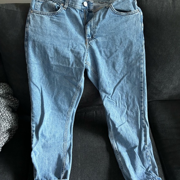 ASOS Light Blue Men's Ankle Jeans - Picture 1 of 3